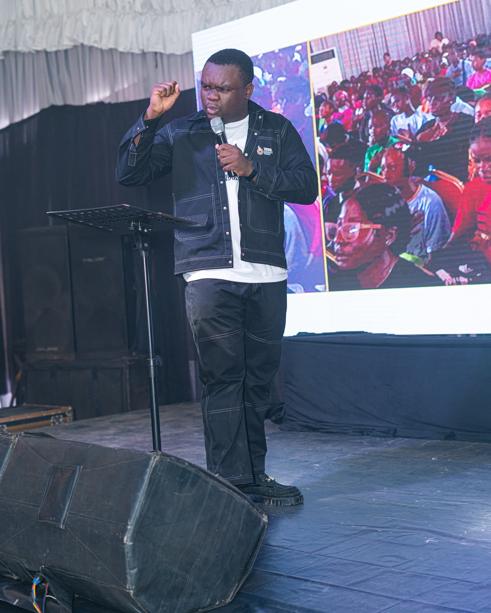 Preaching at The Light Community Church